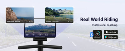 Recumbent Exercise Bike — Bluetooth App, Magnetic Resistance, Back Support