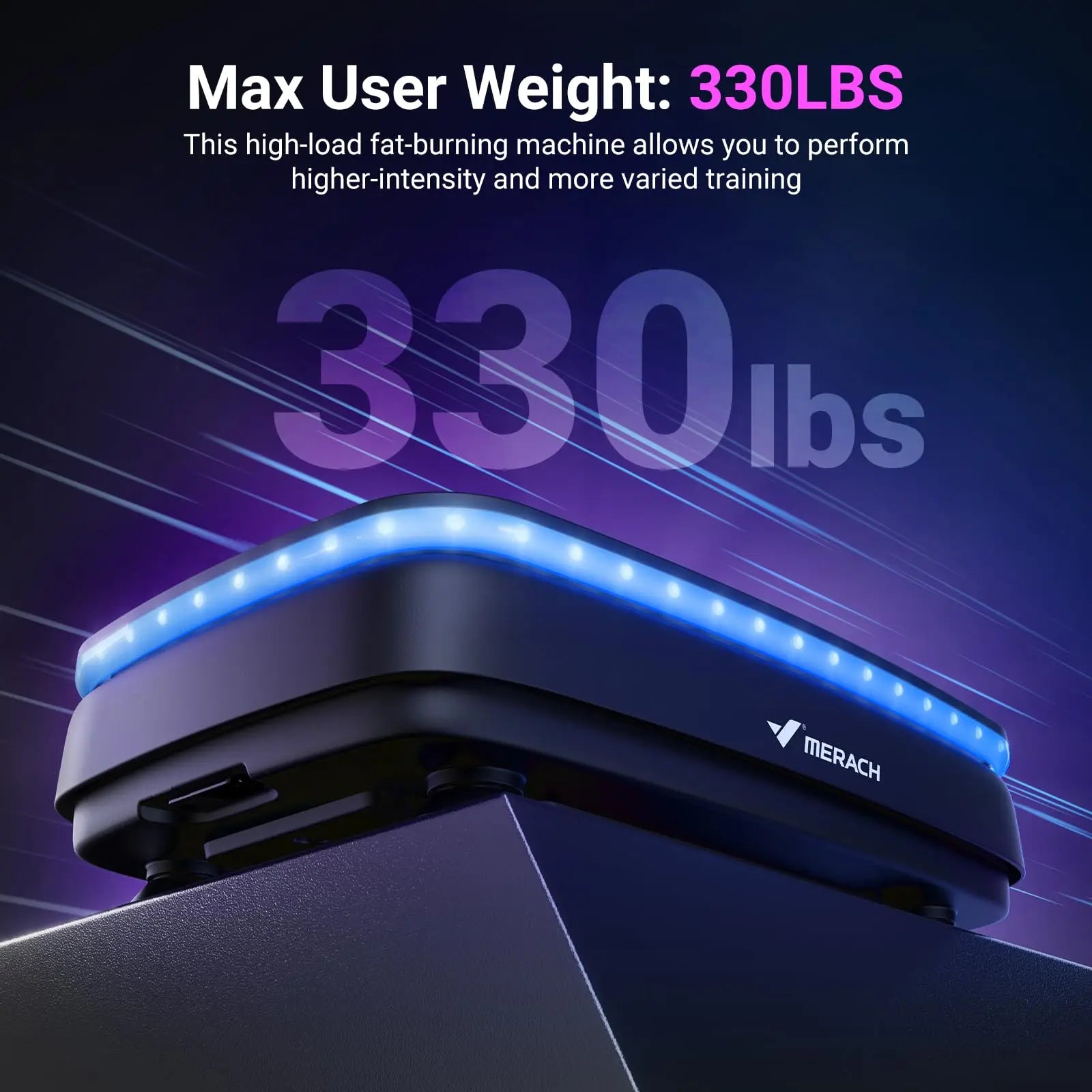 Vibration Plate with 7-Color LED Lights & Bluetooth Speaker — Whole-Body Recovery Platform