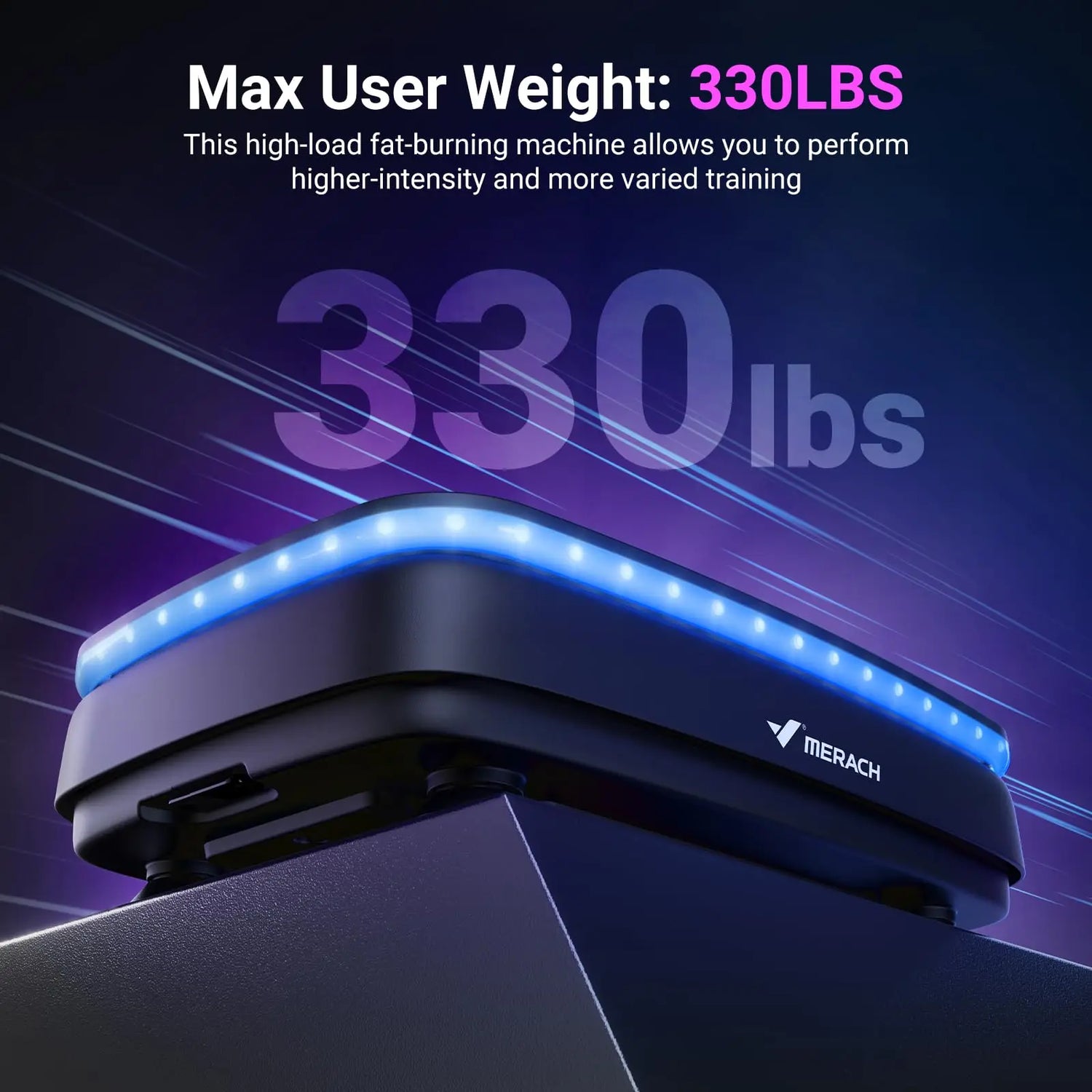 Vibration Plate with 7-Color LED Lights & Bluetooth Speaker — Whole-Body Recovery Platform