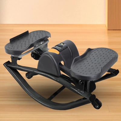 Portable Lateral Stepper — Compact Twist Stepper with LCD Monitor