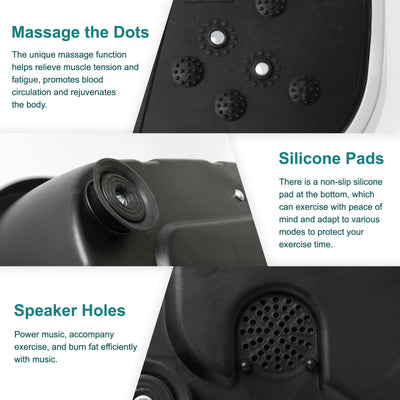 Vibration Plate Exercise Machine — Full-Body Wellness Platform with Resistance Bands & Remote