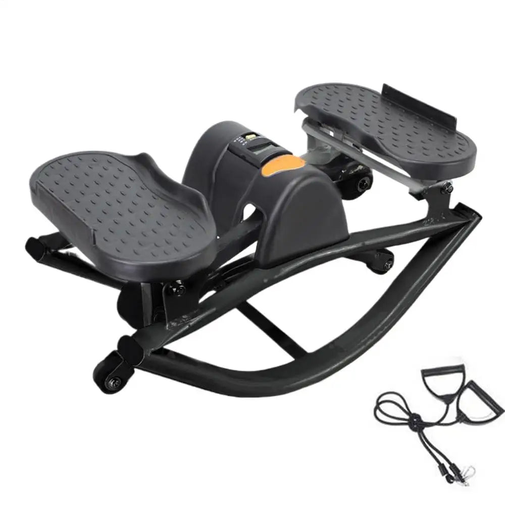 Portable Lateral Stepper — Compact Twist Stepper with LCD Monitor