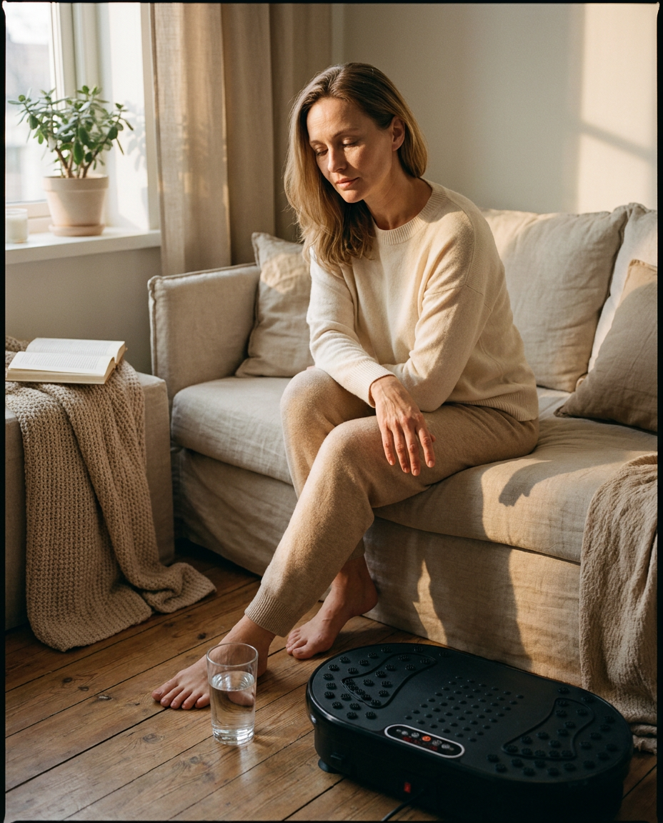 Recovery vibration plate